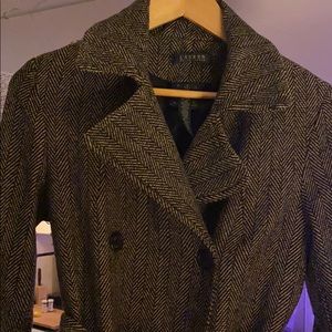 Ralph Lauren herringbone winter coat